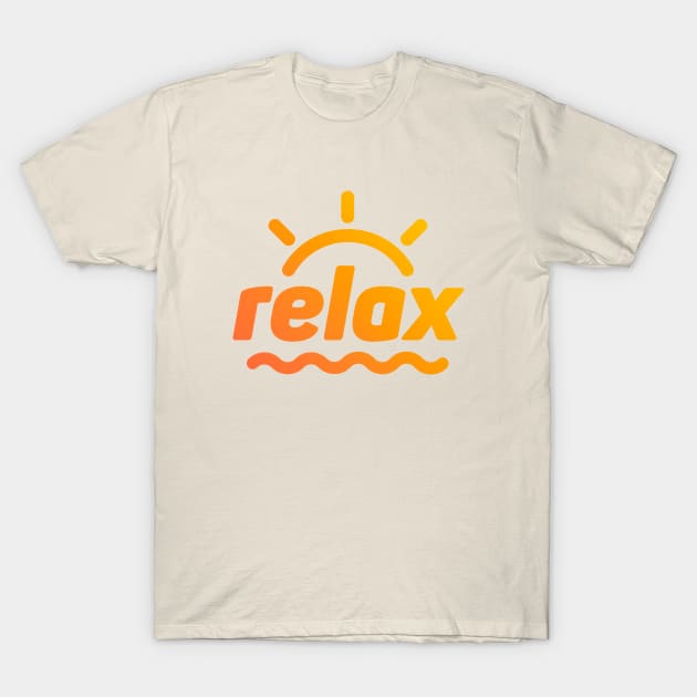 - Just Relax - T-Shirt by Mihahanya